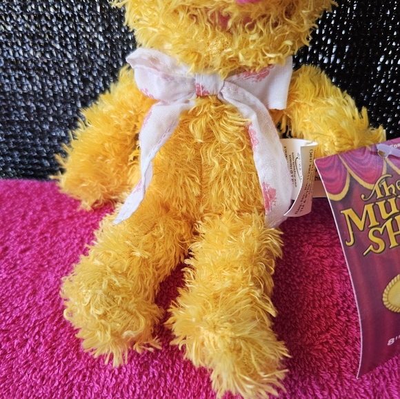 The Muppet Show Fozzie Plush 8" Beanie Bear Jim Henson Company Sababa Toys 2004 - Picture 5 of 9